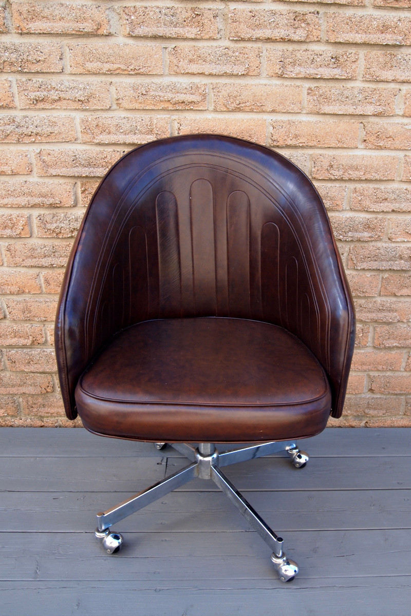 Best ideas about DIY Desk Chair
. Save or Pin Chic DIY Painted Leather fice Chair Now.