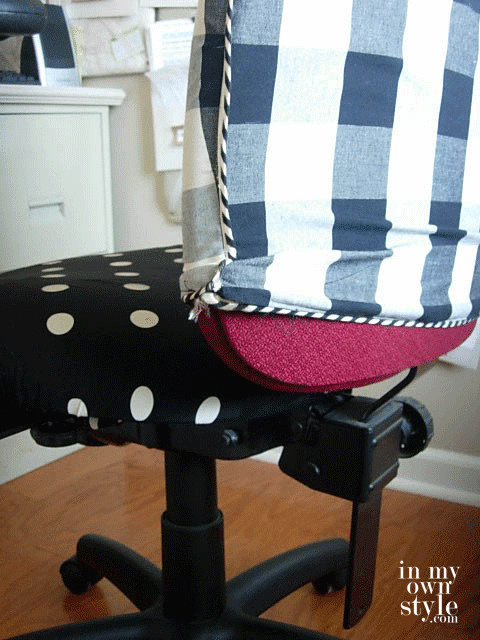 Best ideas about DIY Desk Chair
. Save or Pin DIY fice Chair Makeover with Fabric In My Own Style Now.