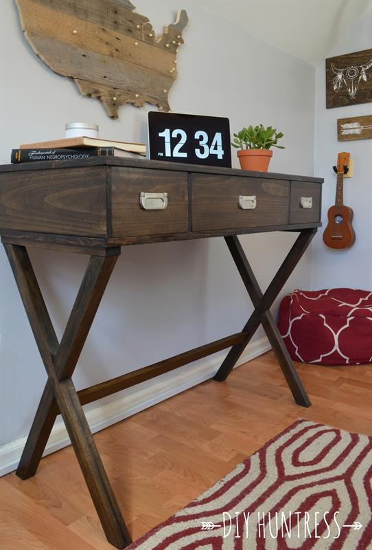 Best ideas about DIY Desk Legs
. Save or Pin DIY X Leg Desk With Drawers buildsomething Now.