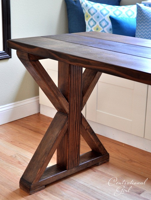 Best ideas about DIY Desk Legs
. Save or Pin X Base Table Start to Finish Now.