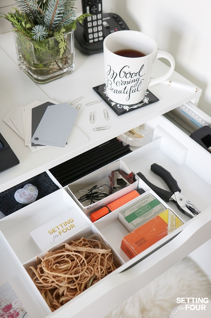 Best ideas about DIY Desk Organization
. Save or Pin 5 Easy Organization Ideas to Create the Chicest Desk Ever Now.