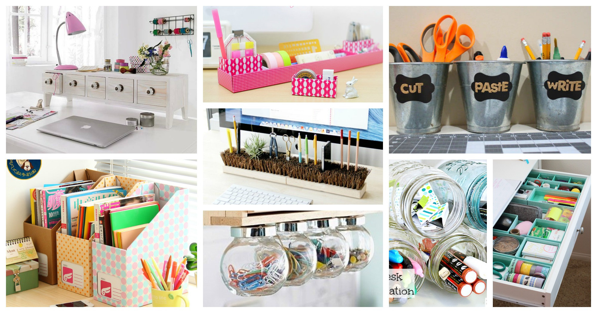 Best ideas about DIY Desk Organization Ideas
. Save or Pin Easy And Simple DIY Desk Organization Ideas That You Will Like Now.