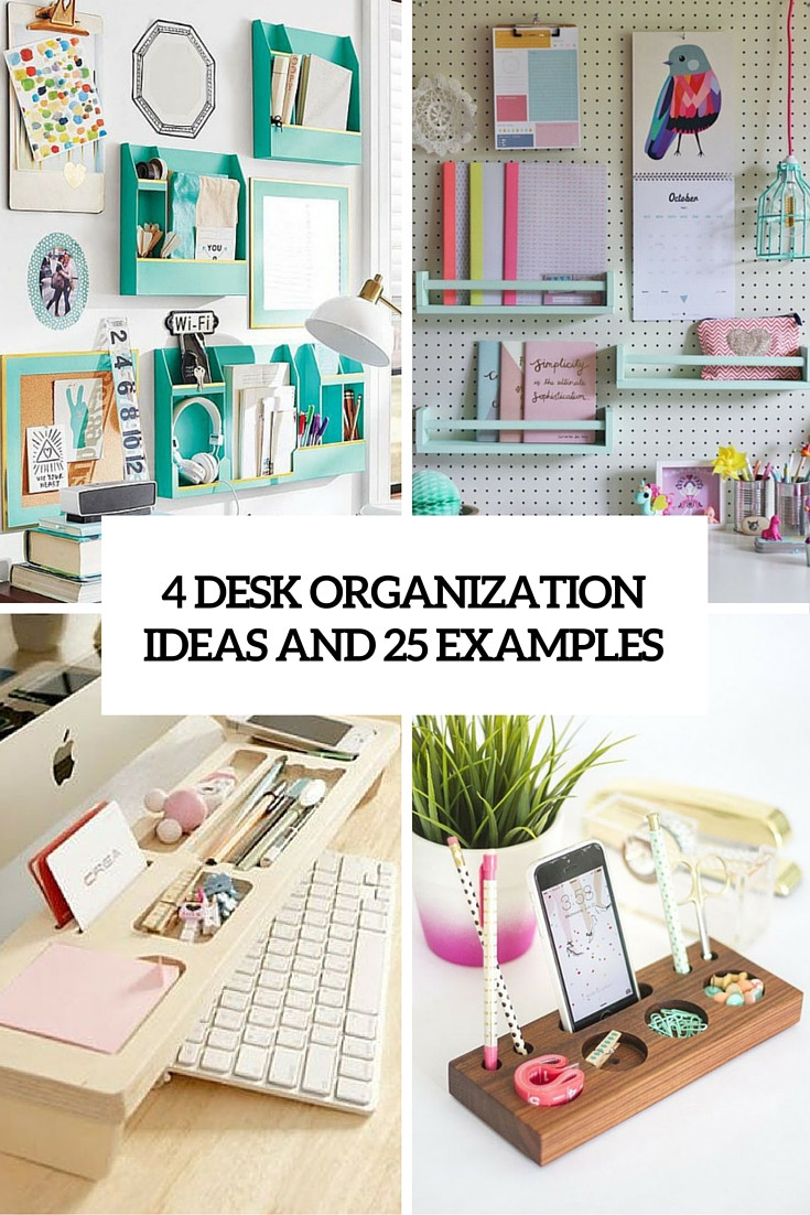 Best ideas about DIY Desk Organization Ideas
. Save or Pin diy desk organizers Archives Shelterness Now.