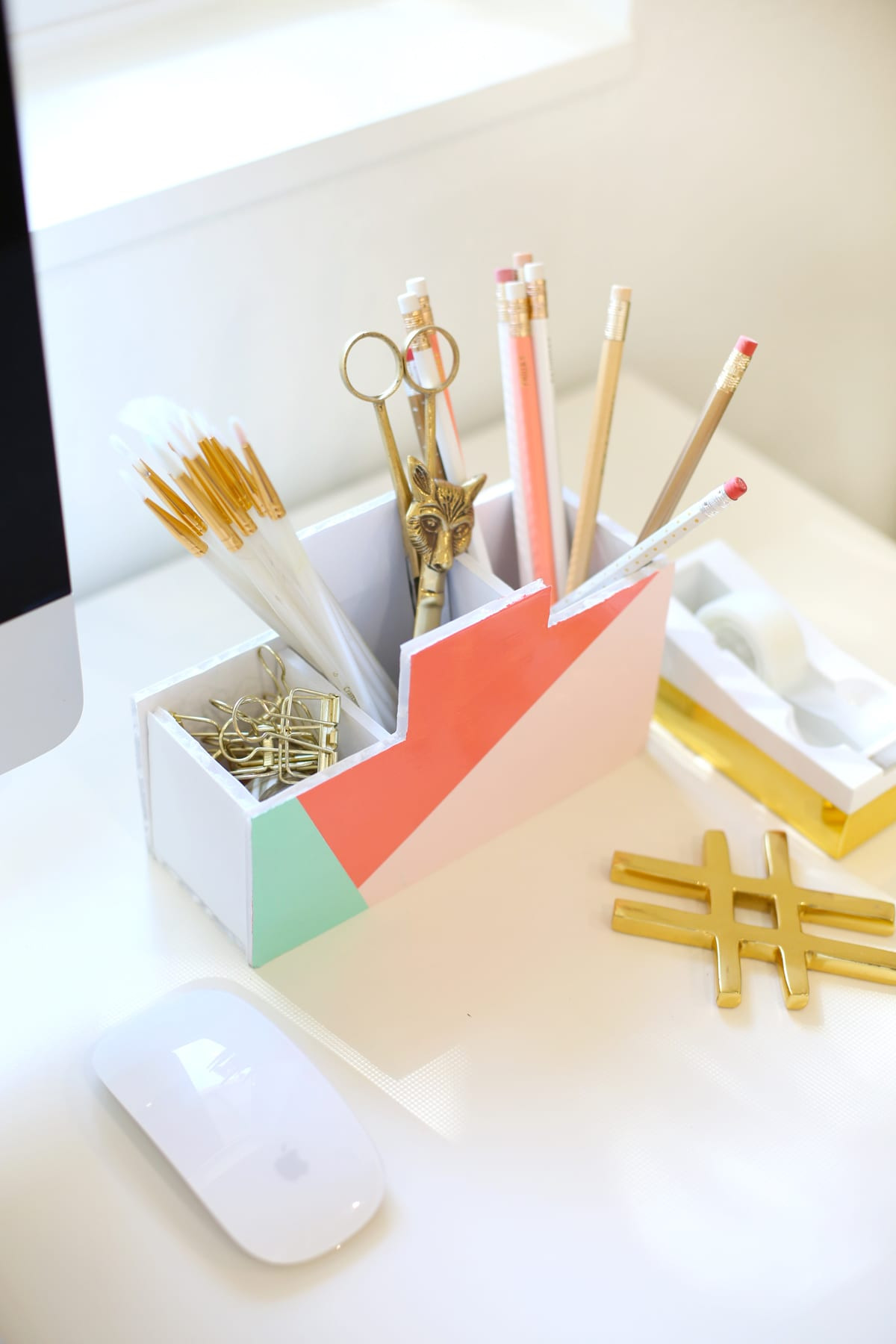 Best ideas about DIY Desk Organizer
. Save or Pin DIY Back to School Desk Organizer Now.