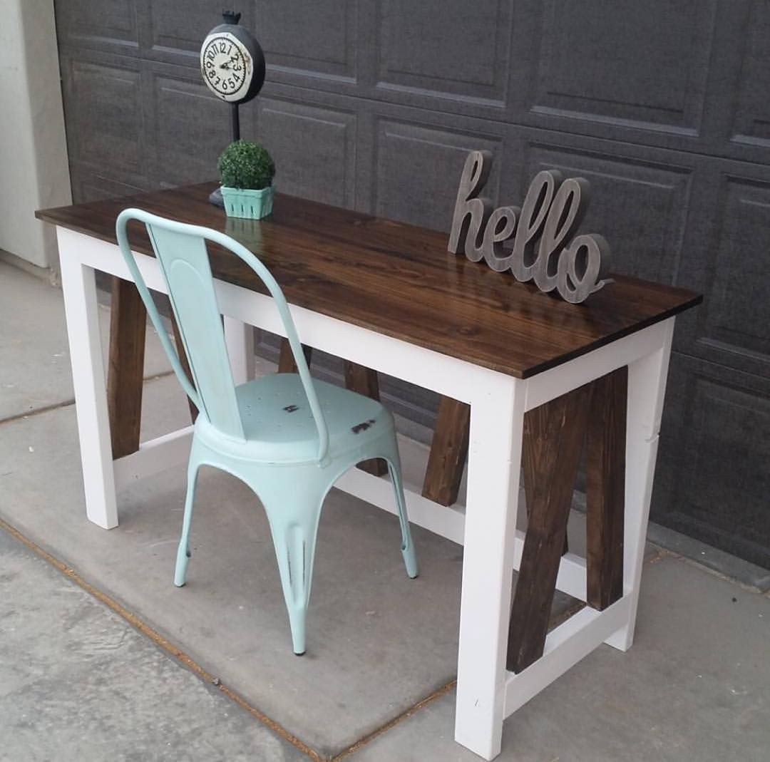 Best ideas about DIY Desk Plans
. Save or Pin “How cute is this desk that sawdustcreators built using Now.