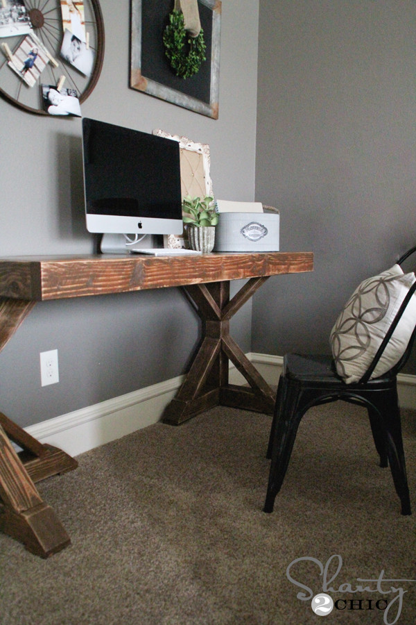 Best ideas about DIY Desk Plans
. Save or Pin DIY Desk for $70 Shanty 2 Chic Now.