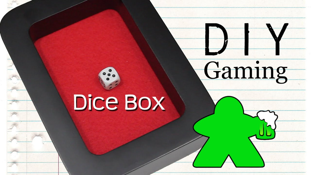 Best ideas about DIY Dice Box
. Save or Pin DIY Gaming How to Make a Dice Box Now.