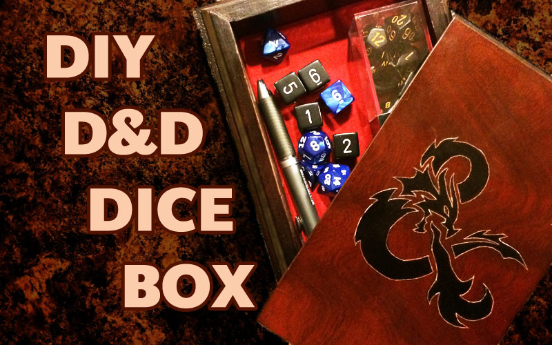 Best ideas about DIY Dice Box
. Save or Pin DIY D&D Dice Box Webb Pickersgill Now.