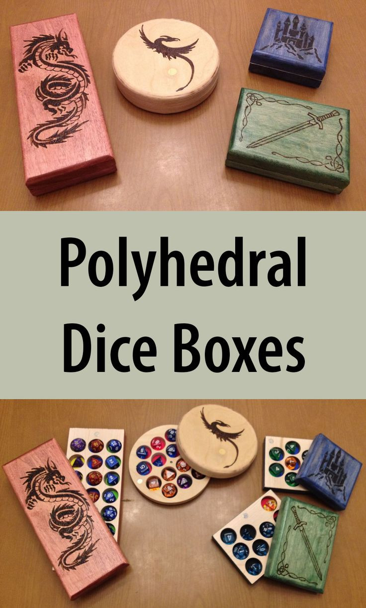 Best ideas about DIY Dice Box
. Save or Pin Polyhedral Dice Boxes Woodworking Now.