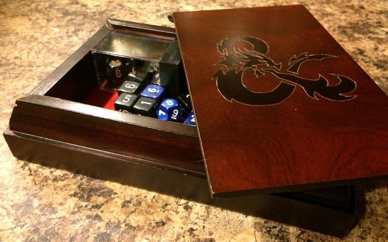 Best ideas about DIY Dice Box
. Save or Pin DIY D&D Dice Box Webb Pickersgill Now.