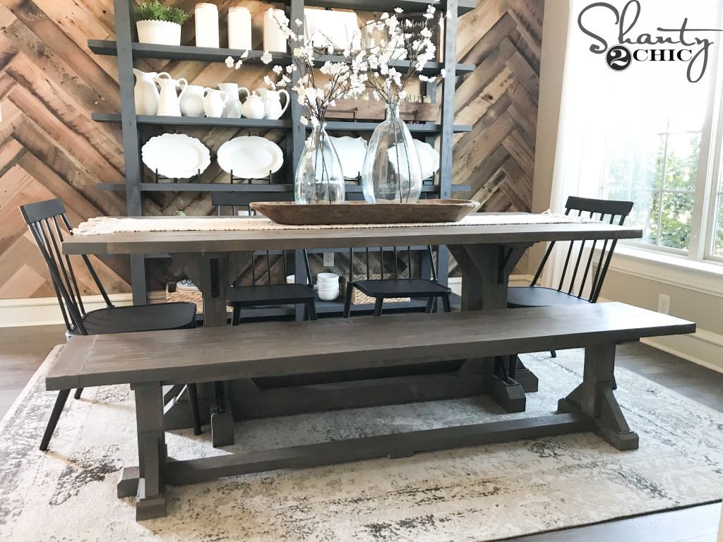 Best ideas about DIY Dining Bench
. Save or Pin DIY Industrial Corbel Dining Bench Shanty 2 Chic Now.