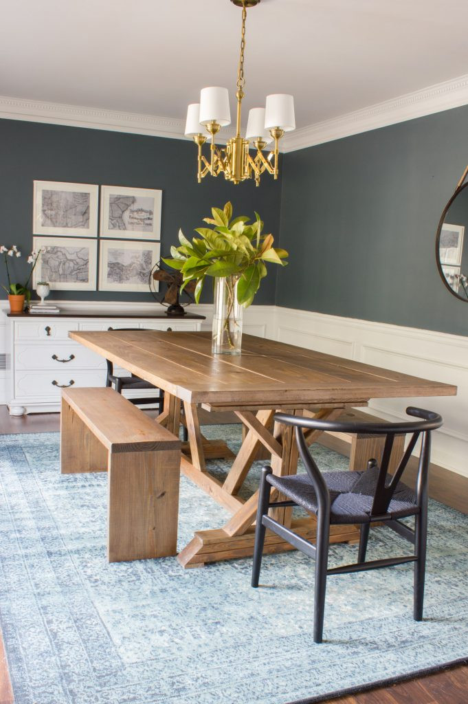 Best ideas about DIY Dining Bench
. Save or Pin Modern Farmhouse Dining Table & Benches Erin Spain Now.