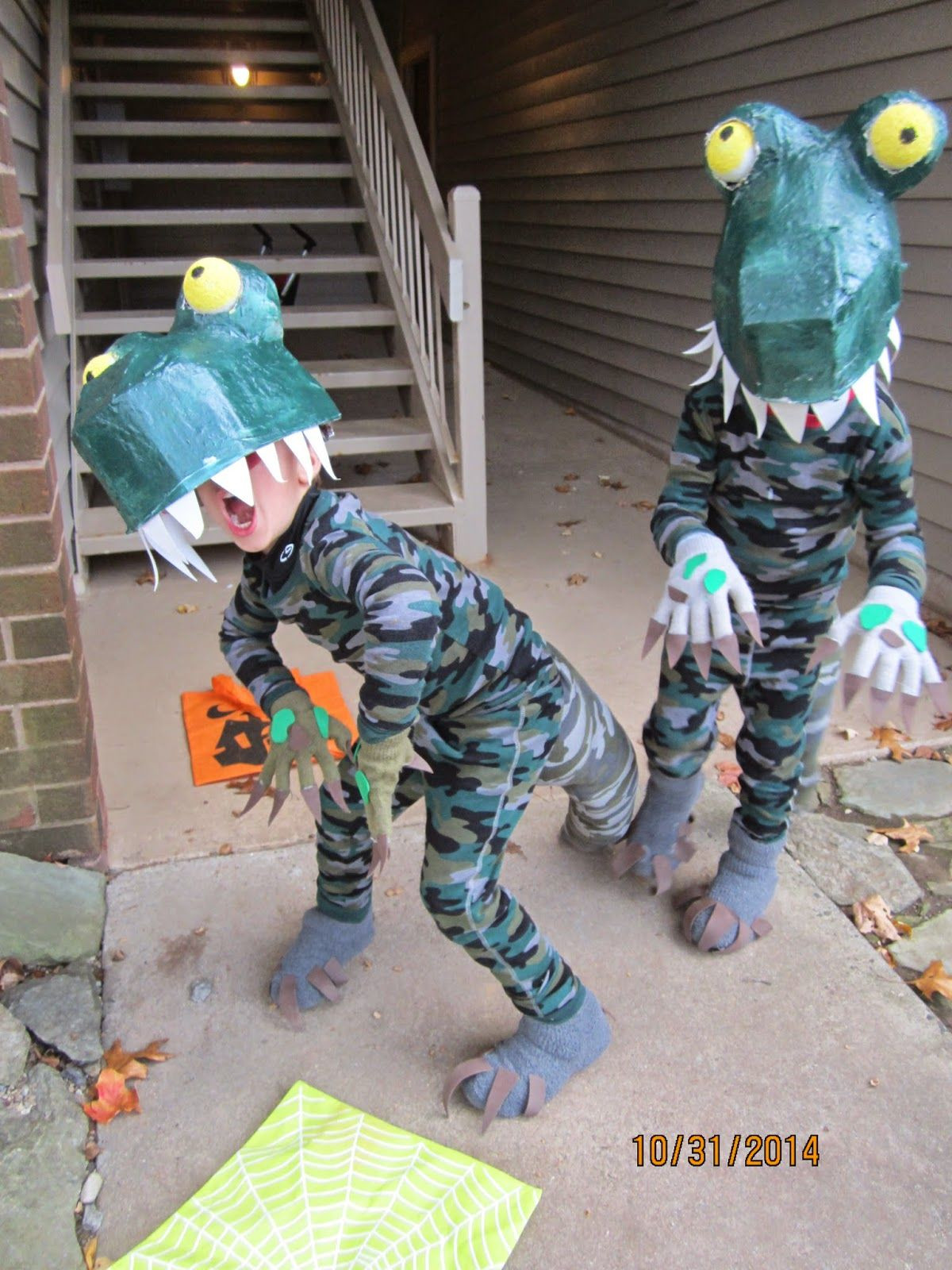 Best ideas about DIY Dinosaur Costumes For Adults
. Save or Pin DIY T Rex costumes Halloween costume ideas Now.