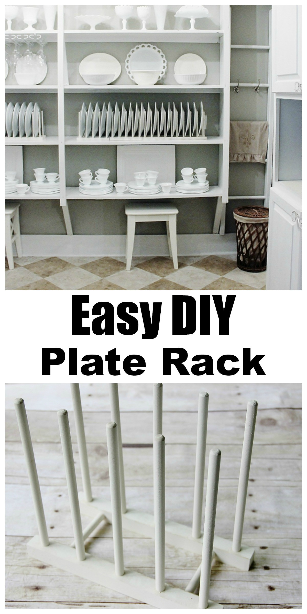 Best ideas about DIY Dish Rack
. Save or Pin Simple Plate Display Rack Thistlewood Farm Now.