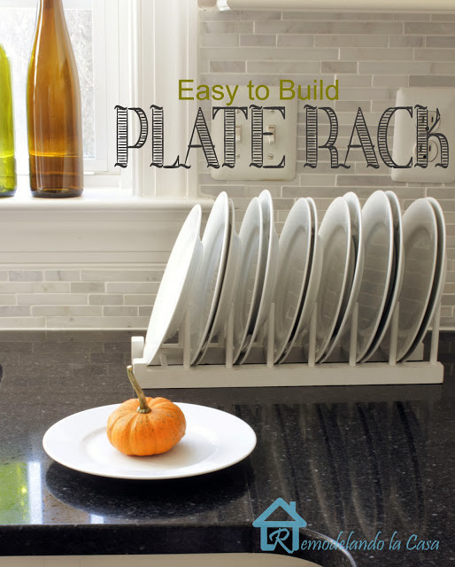 Best ideas about DIY Dish Rack
. Save or Pin DIY Inside Cabinet Plate Rack Remodelando la Casa Now.