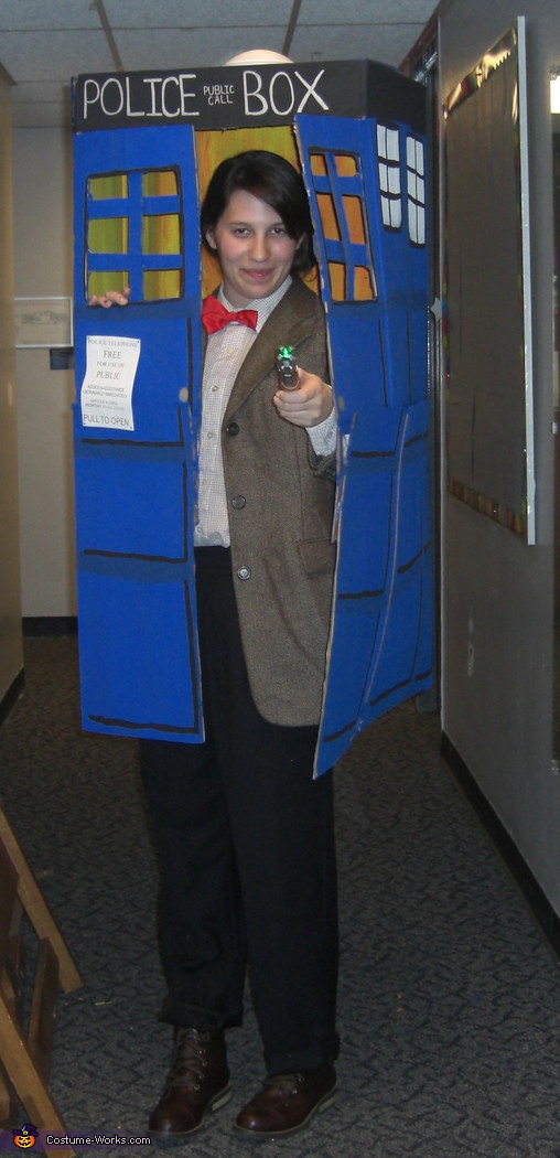 Best ideas about DIY Doctor Who Costumes
. Save or Pin Doctor Who in the Tardis homemade Halloween costume Now.