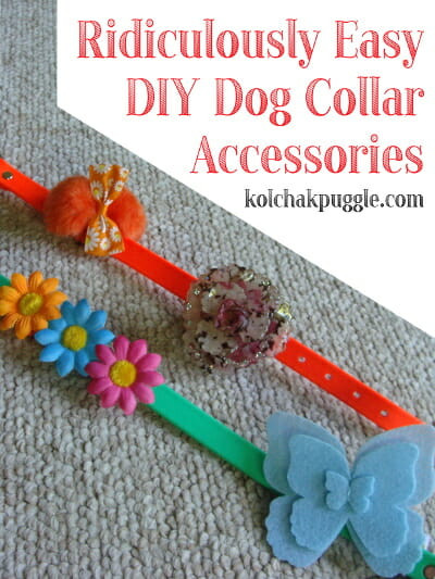 Best ideas about DIY Dog Accessories
. Save or Pin Ridiculously Easy DIY Dog Collar Accessories Kol s Notes Now.