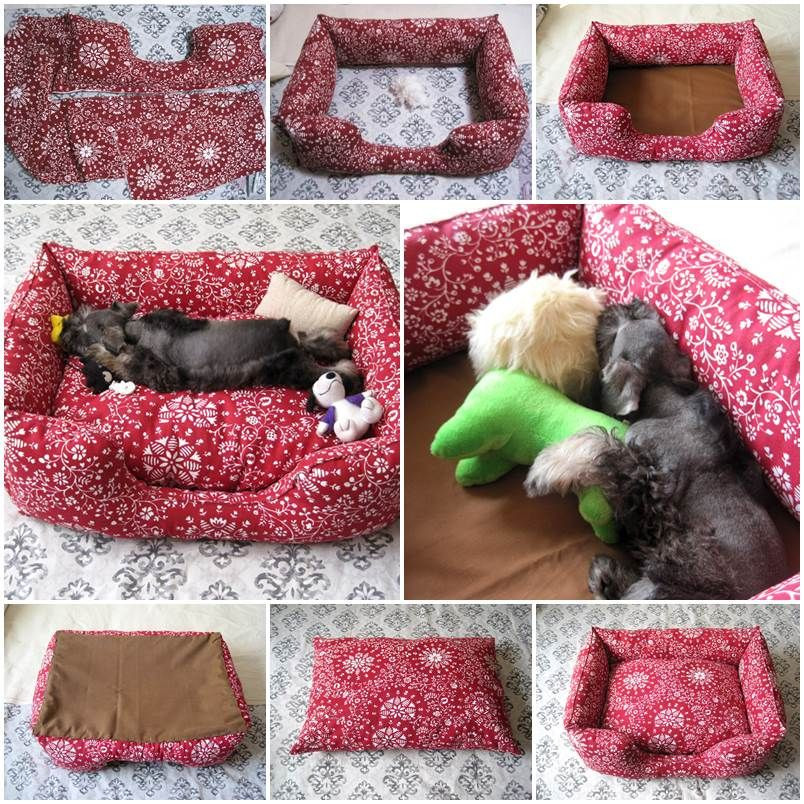 Best ideas about DIY Dog Bed No Sew
. Save or Pin DIY Sew Couch for Pets Sewing for the puppy dogs Now.