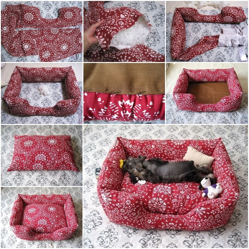 Best ideas about DIY Dog Bed No Sew
. Save or Pin 20 Adorable DIY Pet Bed Ideas Now.