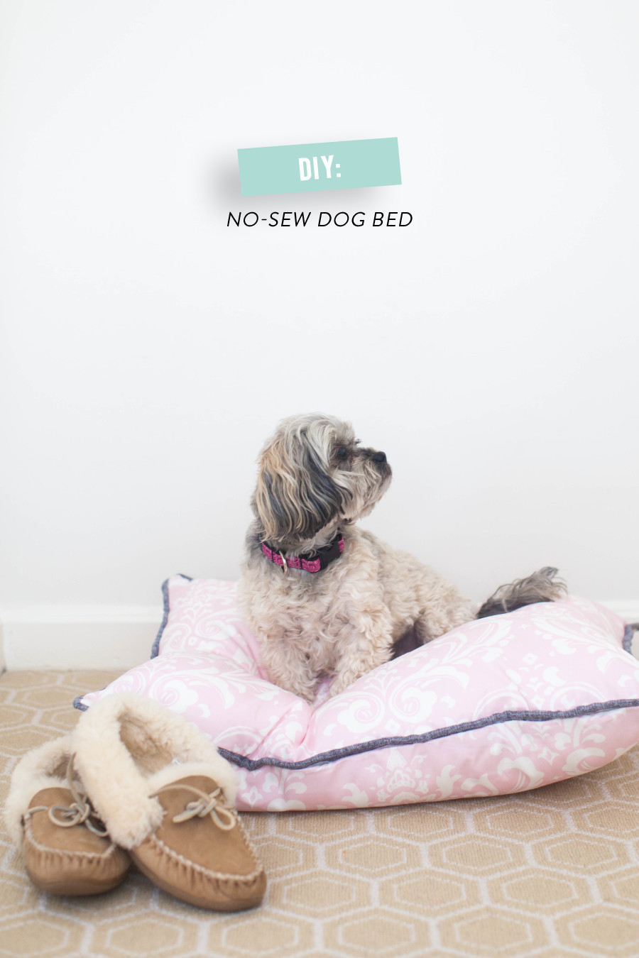 Best ideas about DIY Dog Bed No Sew
. Save or Pin DIY No Sew Fleece Dog Bed Fleece Standard Pillow Dog Beds Now.