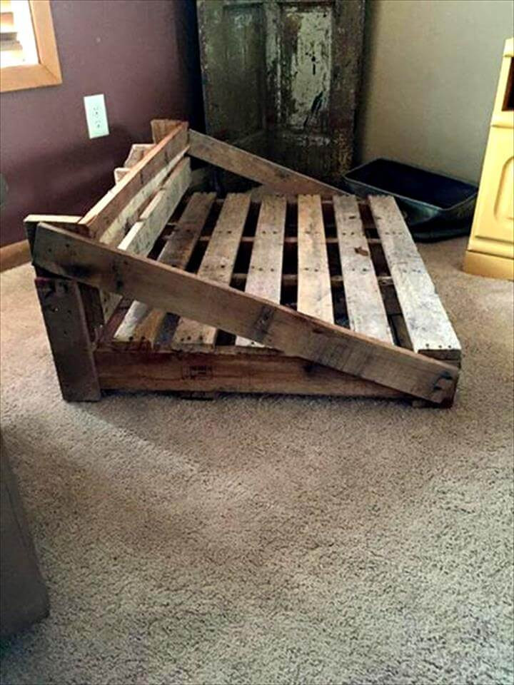 Best ideas about DIY Dog Bed Pallet
. Save or Pin Rustic Dog Bed From the Pallets Now.