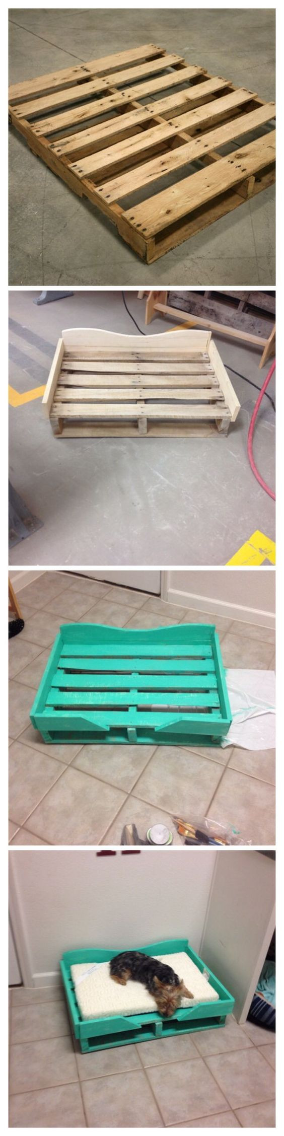 Best ideas about DIY Dog Bed Pallet
. Save or Pin DIY Pallet Dog Bed Now.