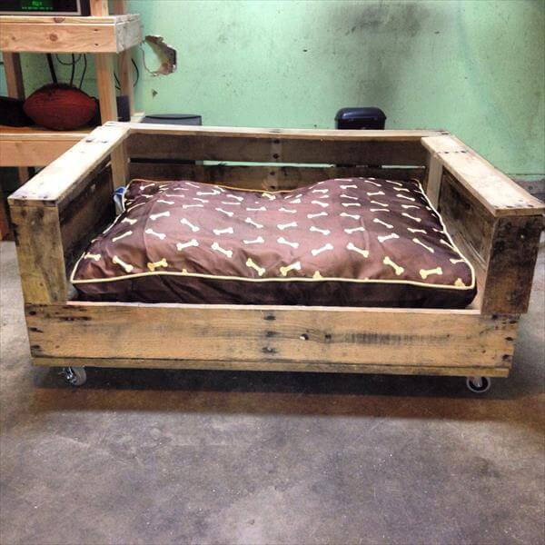 Best ideas about DIY Dog Bed Pallet
. Save or Pin Build a Raised Pallet Dog Bed – 101 Pallets Now.