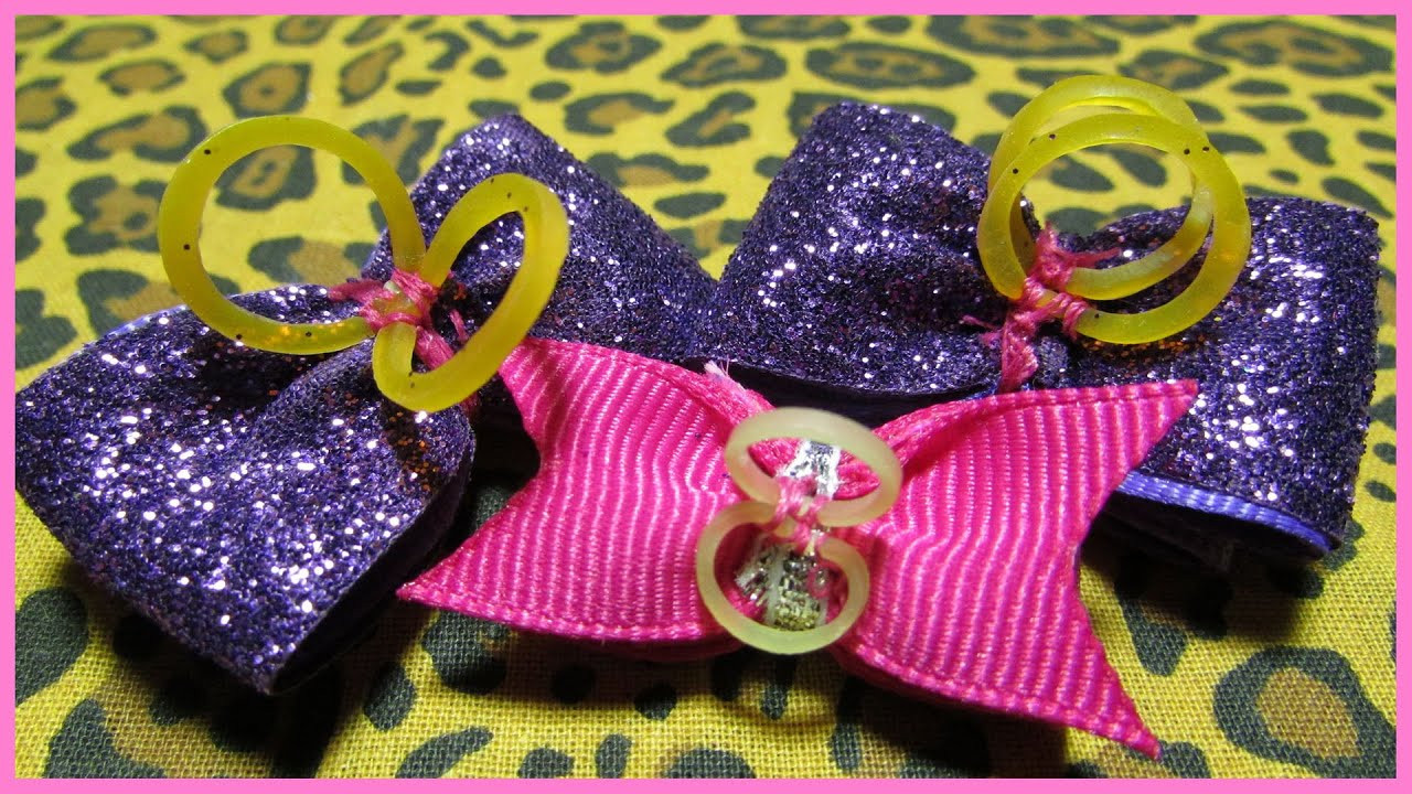 Best ideas about DIY Dog Bow
. Save or Pin DIY How to attach grooming bands to dog bows with Now.