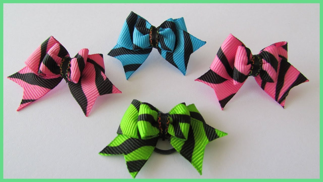 Best ideas about DIY Dog Bow
. Save or Pin How to make a Cheer Bow Tutorial with subtitles DIY Now.