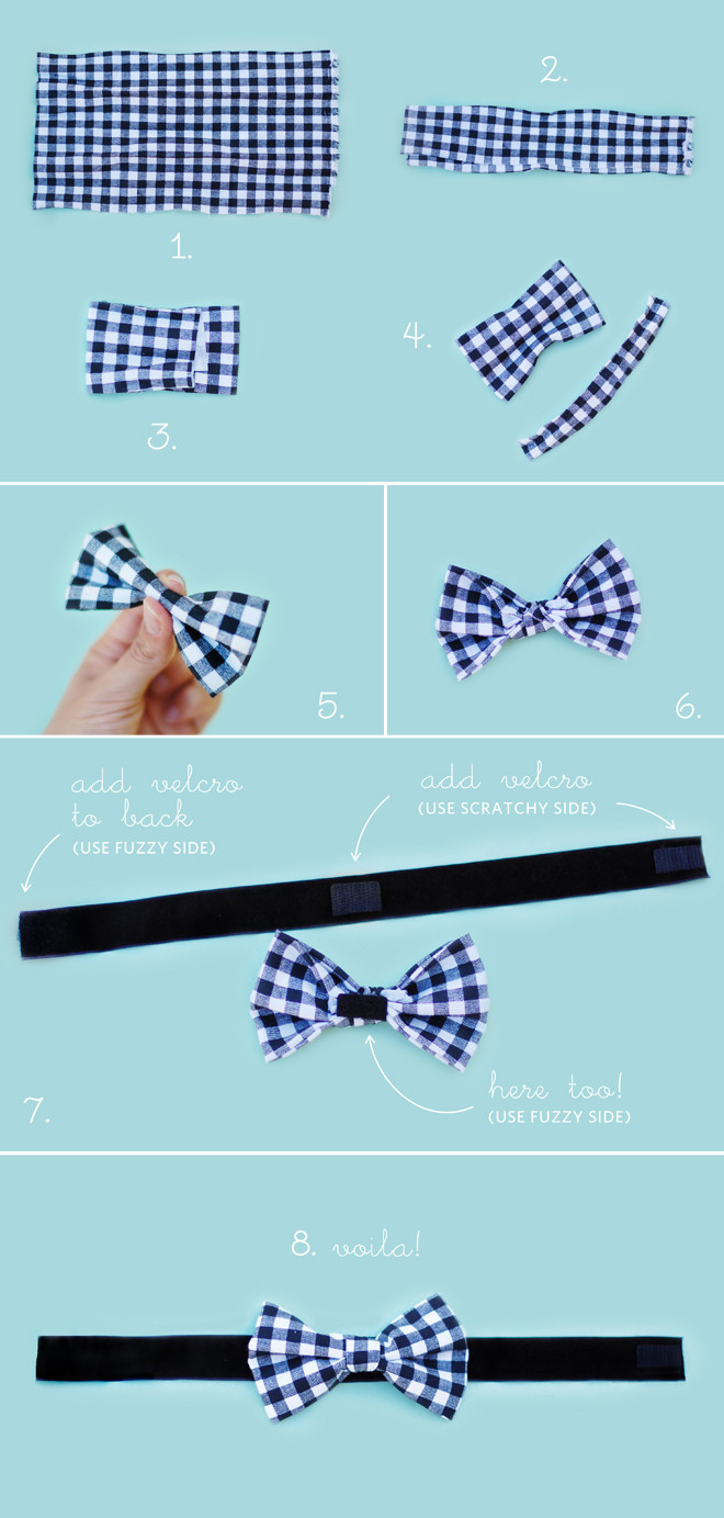Best ideas about DIY Dog Bow Ties
. Save or Pin DIY No Sew Wedding Bow Tie Chic Sprinkles Now.