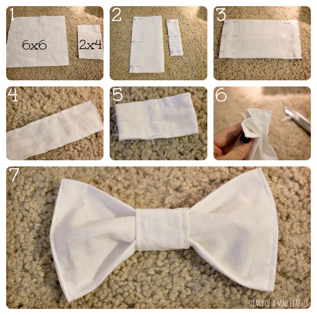 Best ideas about DIY Dog Bow Ties
. Save or Pin DIY Doggie Bow Tie Collar Now.