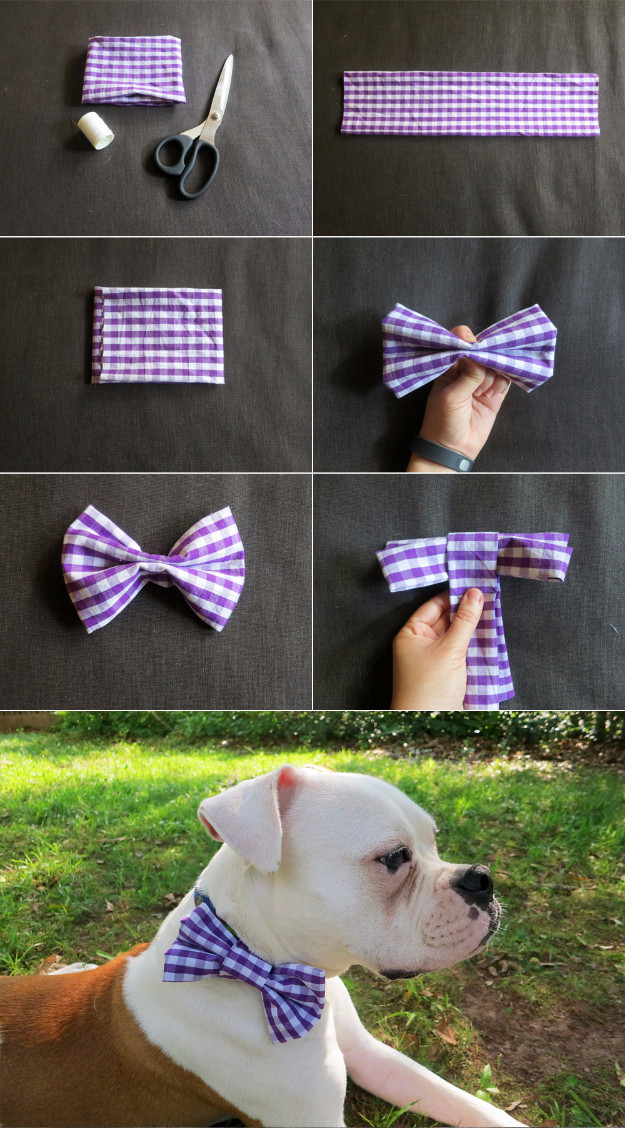 Best ideas about DIY Dog Bow Ties
. Save or Pin 33 Dog Hacks You Need To Try Today Now.