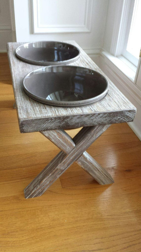 Best ideas about DIY Dog Bowls
. Save or Pin XL raised dog bowl feeder farm table elevated feeder Now.