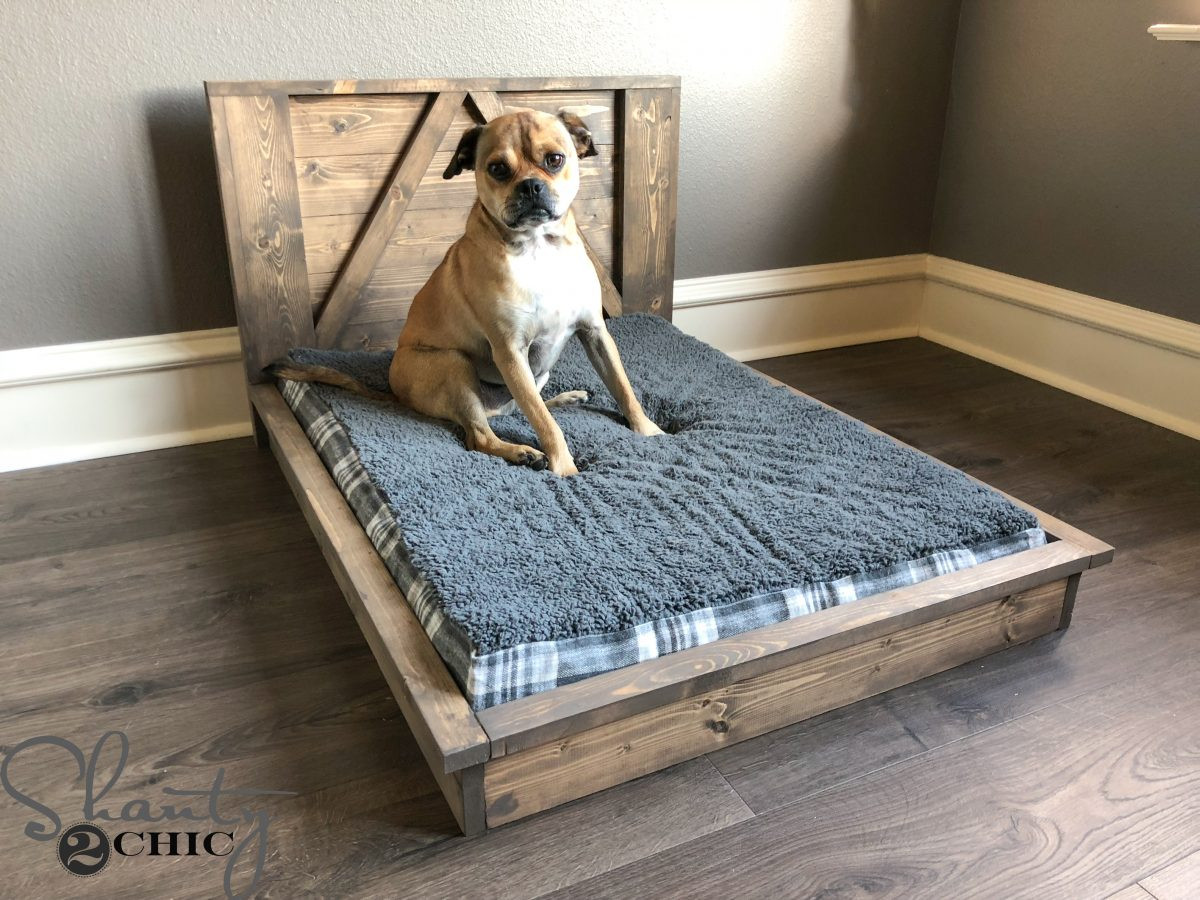 Best ideas about DIY Dog Bunk Bed
. Save or Pin DIY Farmhouse Dog Bed For Man s Best Friend Shanty 2 Chic Now.