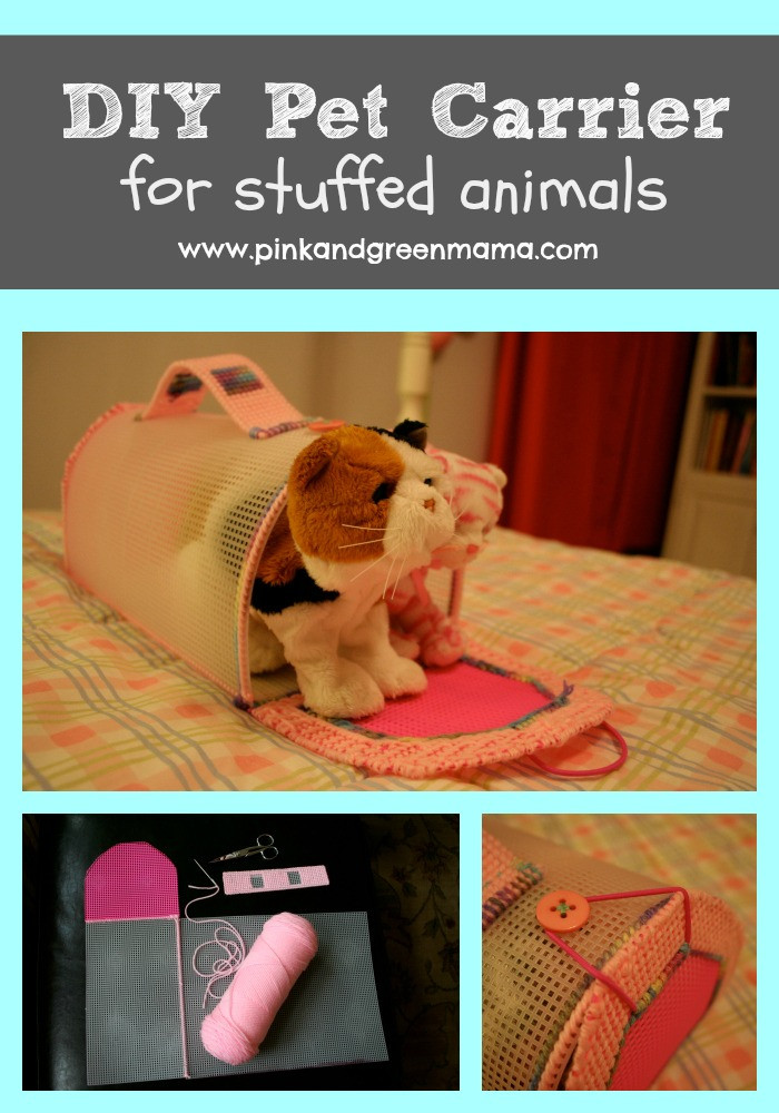 Best ideas about DIY Dog Carrier
. Save or Pin Pink and Green Mama Homemade Christmas Toy Kitty Cat Now.