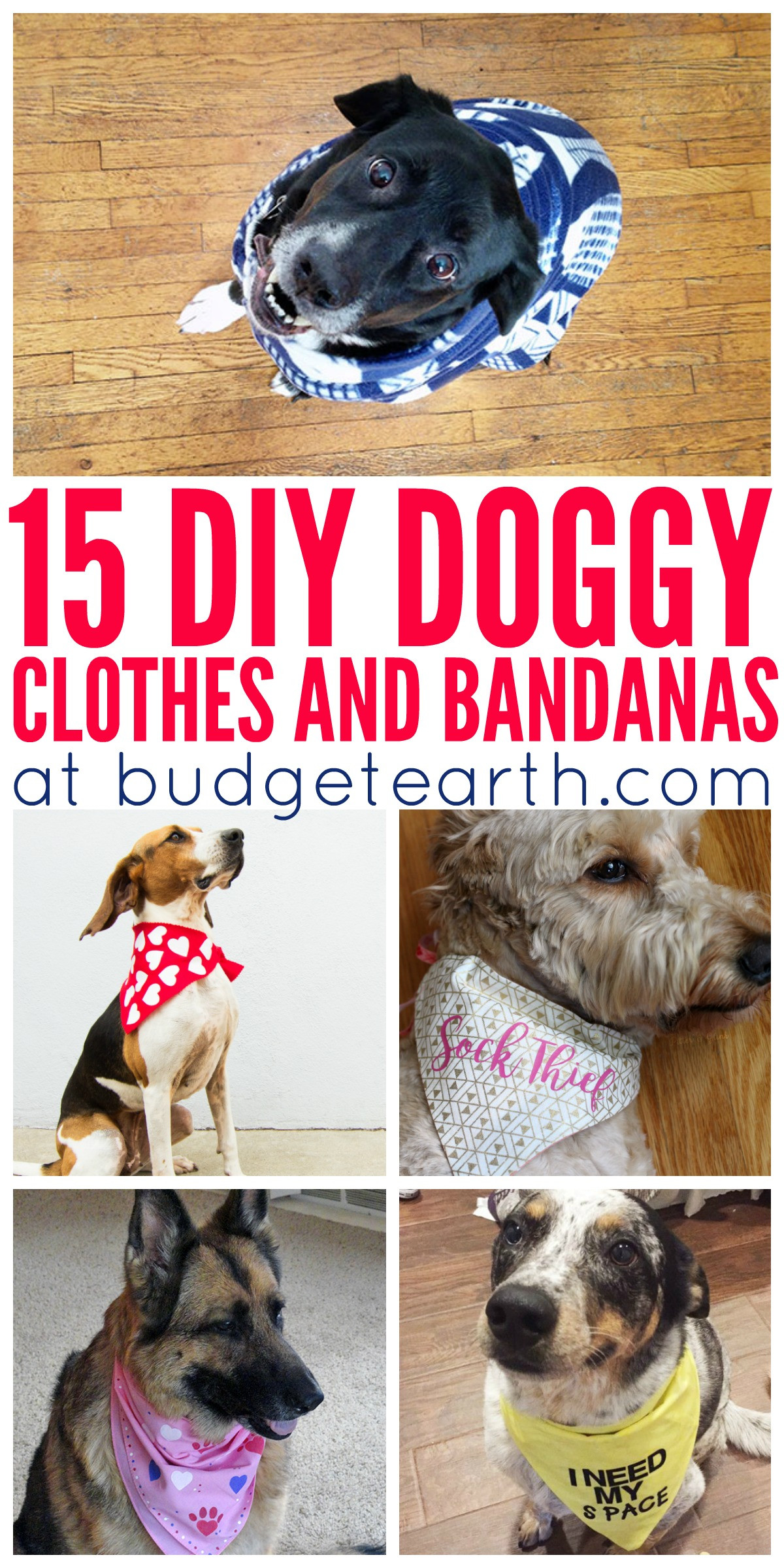 Best ideas about DIY Dog Clothes
. Save or Pin 15 DIY Doggy Clothes & Bandanas Now.