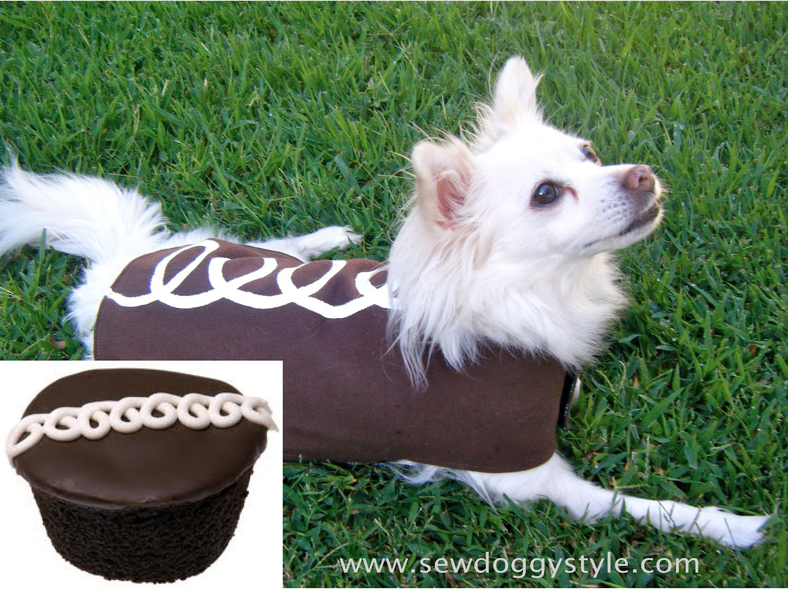 Best ideas about DIY Dog Costumes
. Save or Pin Sew DoggyStyle DIY Hostess CupCakes Pet Costume Now.