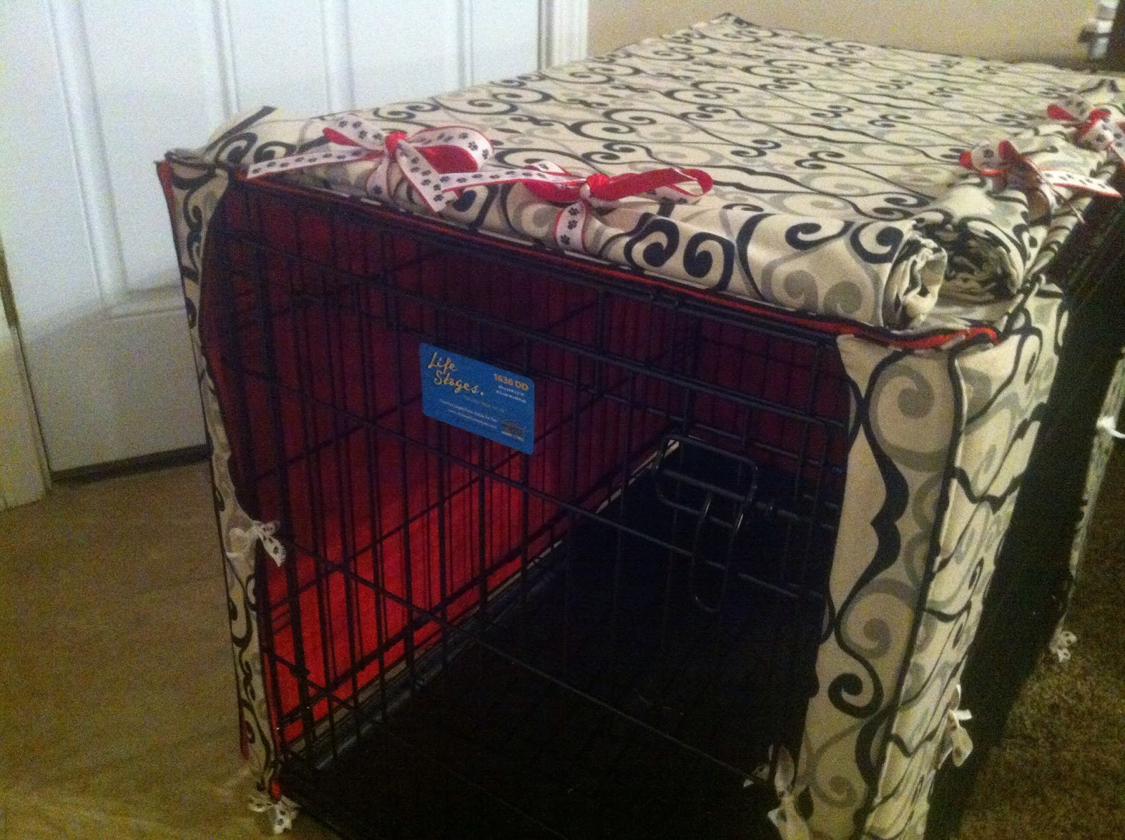 Best ideas about DIY Dog Crate Covers
. Save or Pin Keepin Crafty DIY Dog Crate Cover Now.