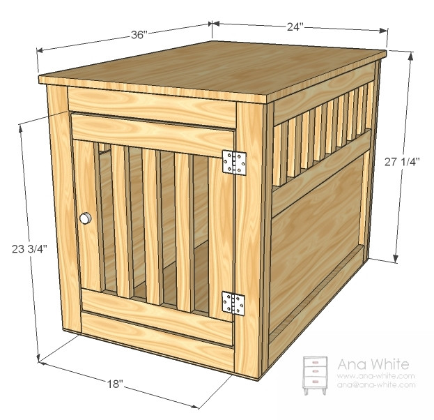 Best ideas about DIY Dog Crate Furniture
. Save or Pin Ana White Now.