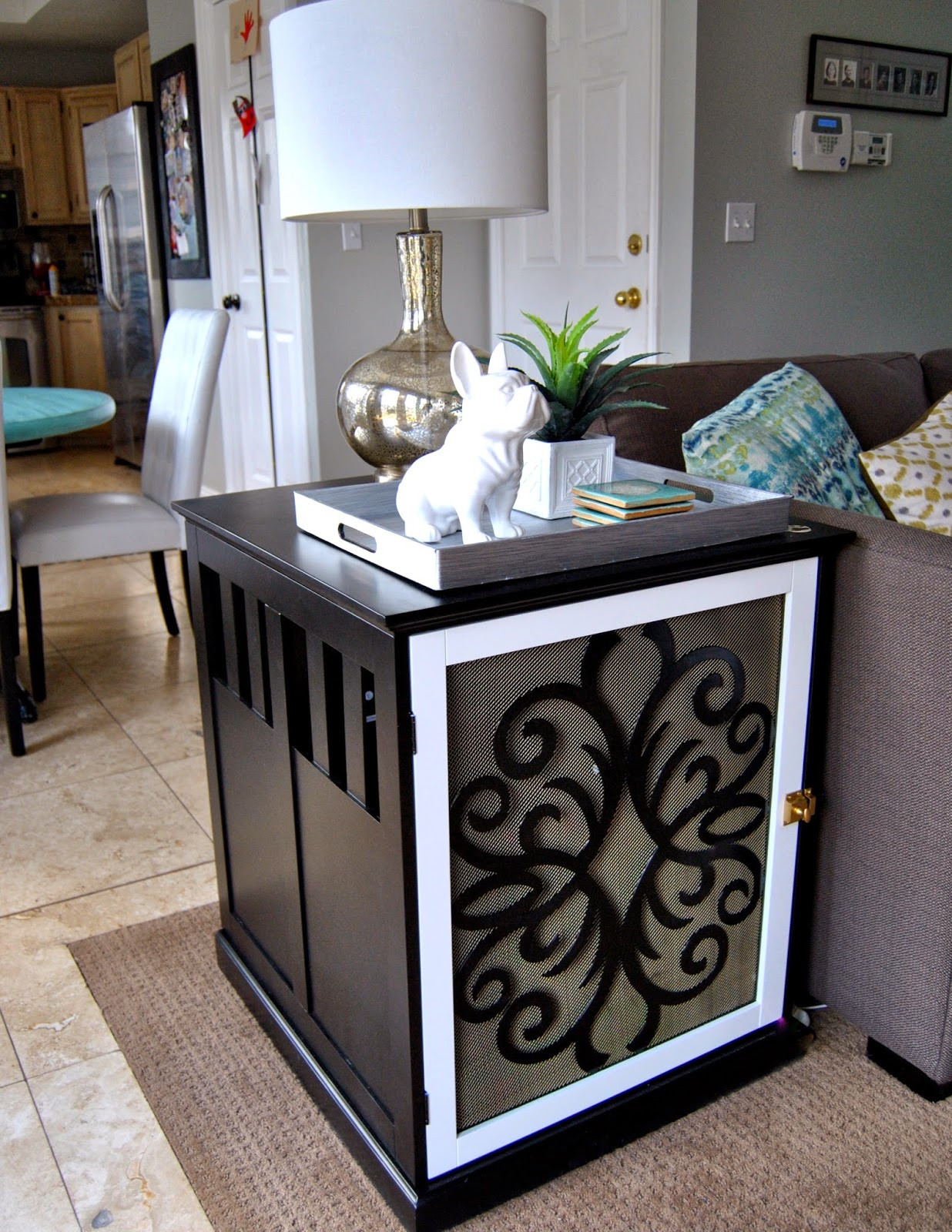 Best ideas about DIY Dog Crate Table
. Save or Pin Studio 7 Interior Design DIY Dog Crate End Table Now.