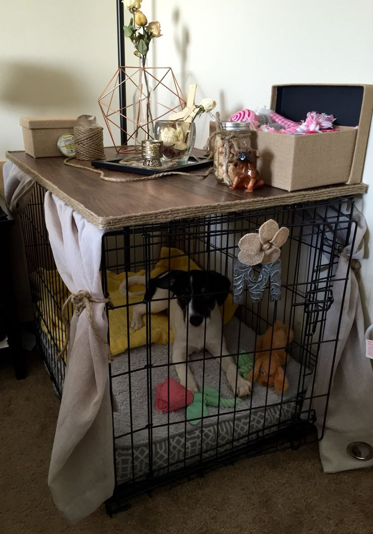 Best ideas about DIY Dog Crate Table
. Save or Pin 17 best ideas about Dog Crate Cover on Pinterest Now.