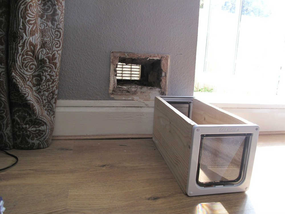 Best ideas about DIY Dog Door In Wall
. Save or Pin Cat Flap Installation in a Brick Wall Top Cat Flaps Now.