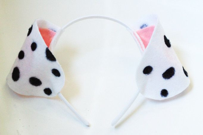 Best ideas about DIY Dog Ears
. Save or Pin Laughing Latte DIY Felt Dalmatian Ears Laughing Latte Now.