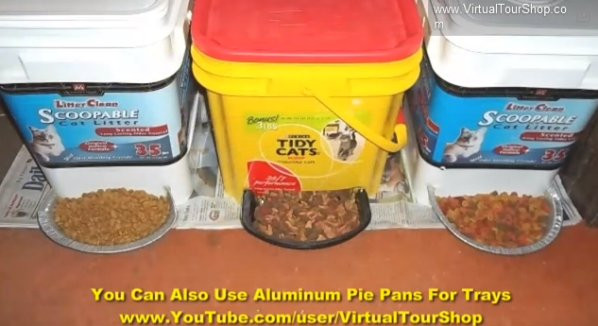 Best ideas about DIY Dog Food Dispenser
. Save or Pin 20 Clever Ideas For Recycling Kitty Litter Containers Now.