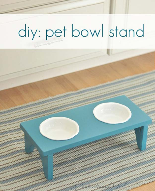 Best ideas about DIY Dog Food Stand
. Save or Pin 41 Crafty DIY Projects for Your Pet Now.