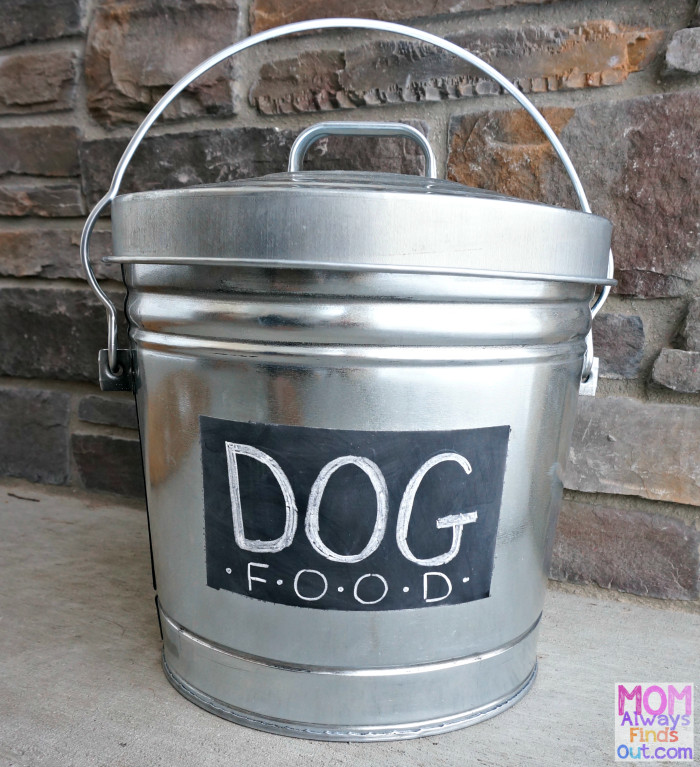 Best ideas about DIY Dog Food Storage
. Save or Pin DIY Personalized Dog Food Container Start with a Now.