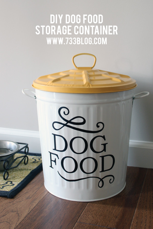 Best ideas about DIY Dog Food Storage
. Save or Pin DIY Dog Food Storage Container Inspiration Made Simple Now.