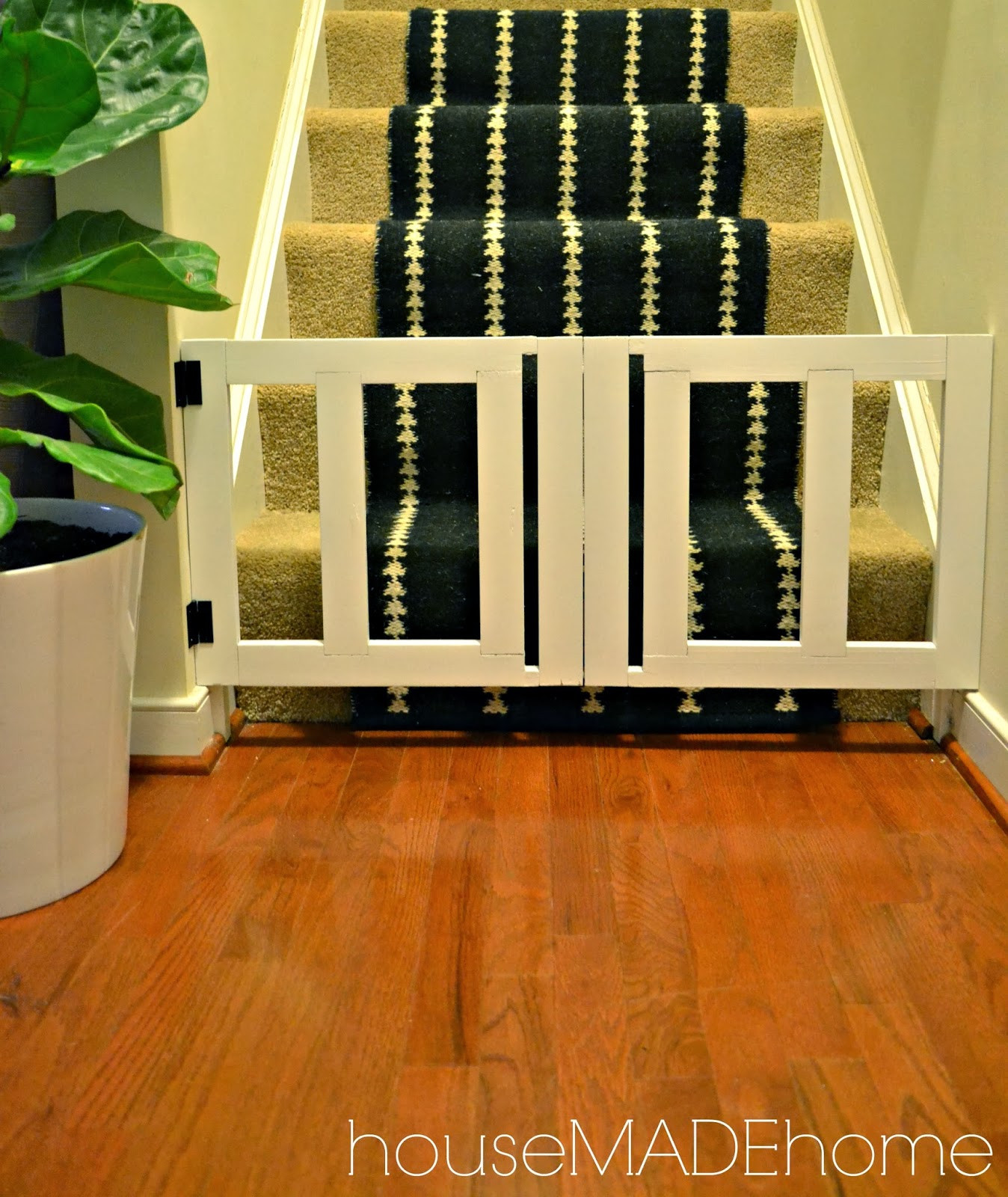 Best ideas about DIY Dog Gate
. Save or Pin HMH Designs DIY Dog Gate from a Bench A Tutorial Now.