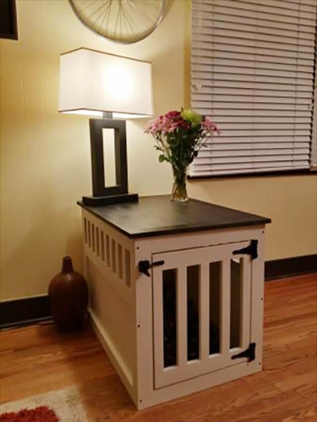 Best ideas about DIY Dog Kennel Table
. Save or Pin 12 DIY Contemporary Projects For Dog & Cat Now.