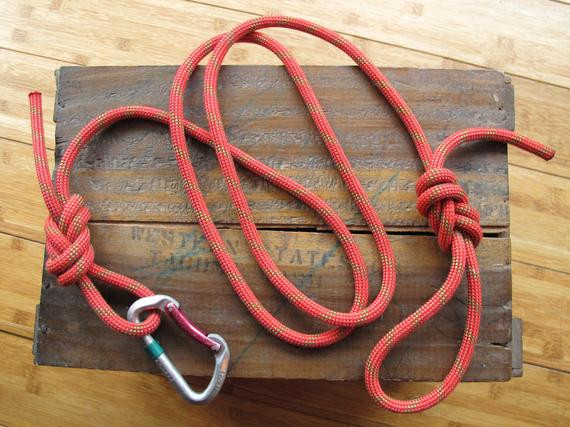 Best ideas about DIY Dog Leashes
. Save or Pin Recycled Climbing Rope & Carabiner Dog Leash Red Now.
